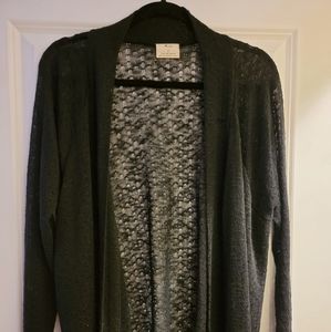 Urban Outfitters Black Cardigan Size Large